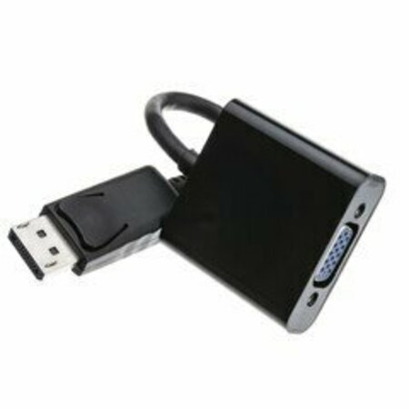 SWE-TECH 3C DisplayPort to VGA Adapter Cable, DisplayPort Male to HD15 Female, Only works from DisplayPort to VGA FWT30H1-62100